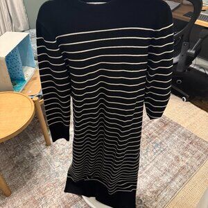 Zara midi casual sweater dress